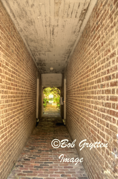 Alley and Garden Gate, Charleston, SC by Bob Grytten