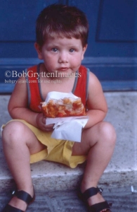 Boy With Pizza, Saorge, FR Bob Grytten image